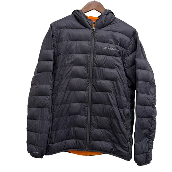 Eddie Bauer Jacket Mens Medium EB650 Down Puffer Packable Lightweight Outdoor - Picture 1 of 8
